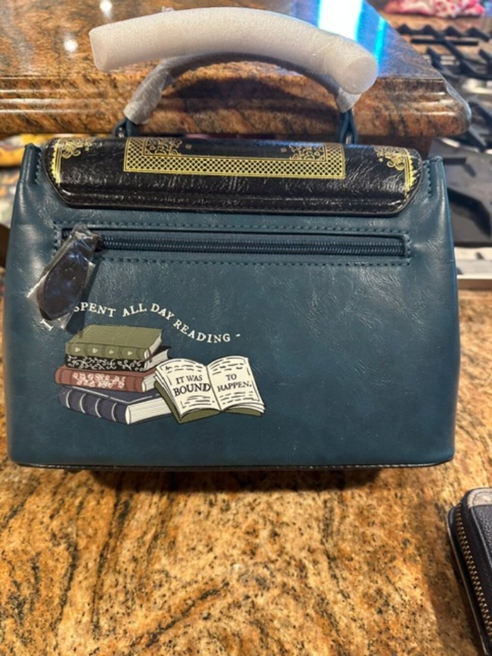 NWT Vendula London Between the Covers Bookbinders Mini Grace Bag - Picture 2 of 7